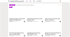 Desktop Screenshot of freedomtolaunch.com