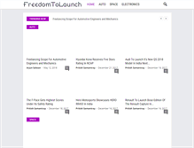 Tablet Screenshot of freedomtolaunch.com